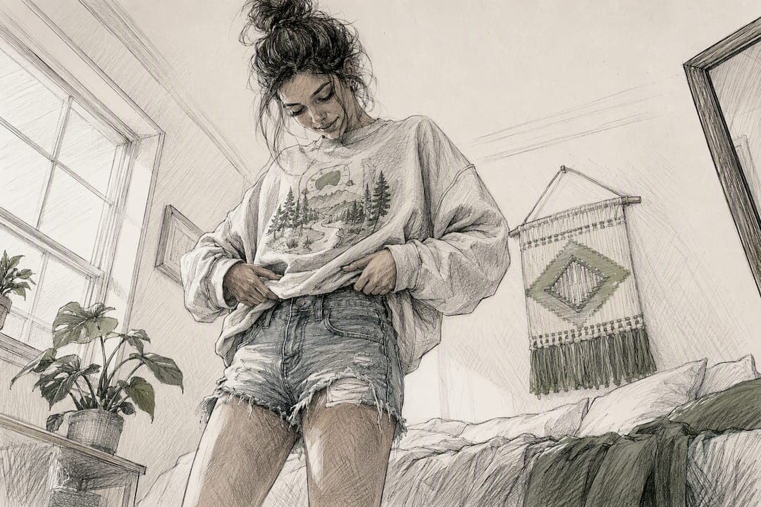 Graphic Sweatshirt Outfits: 12 Easy Ways to Style Them