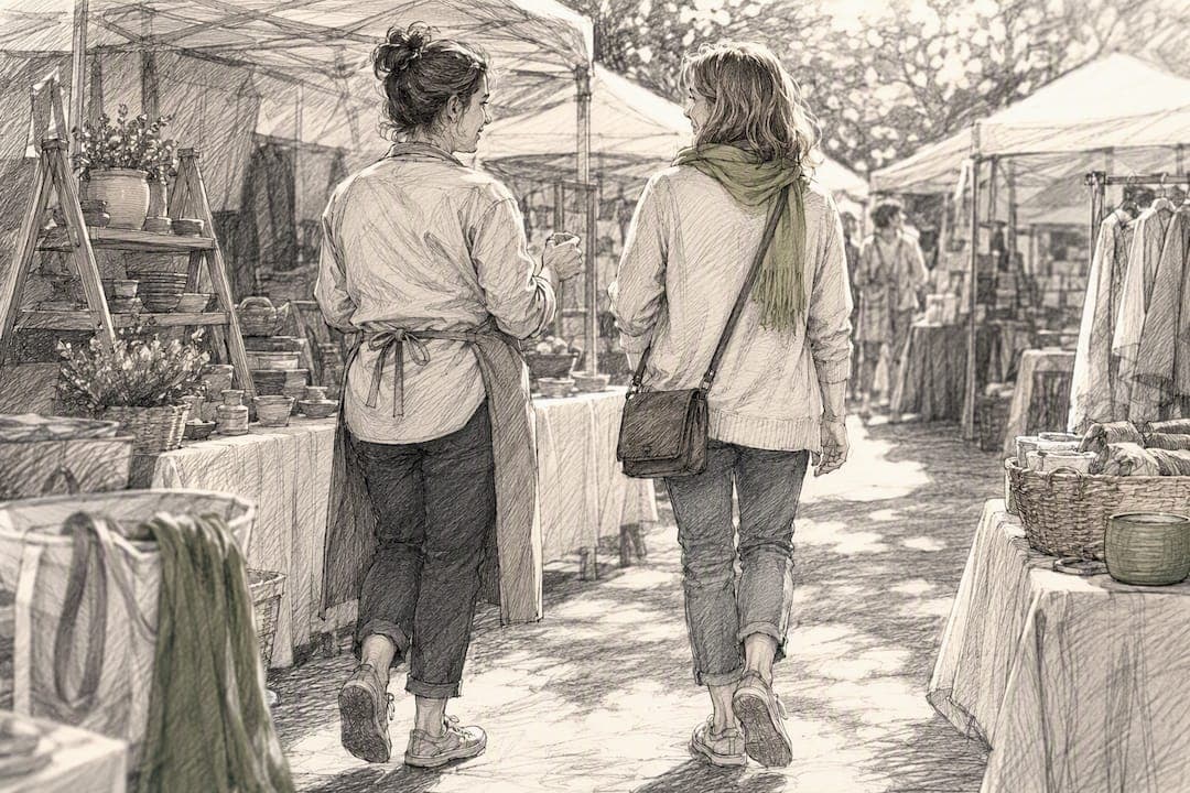 7 Comfort First Craft Fair Outfit Ideas for Shoppers and Vendors