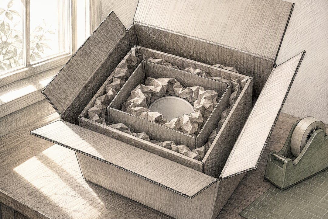 Avoid Refunds: Double Box Mugs with a 3 inch Buffer for Makers