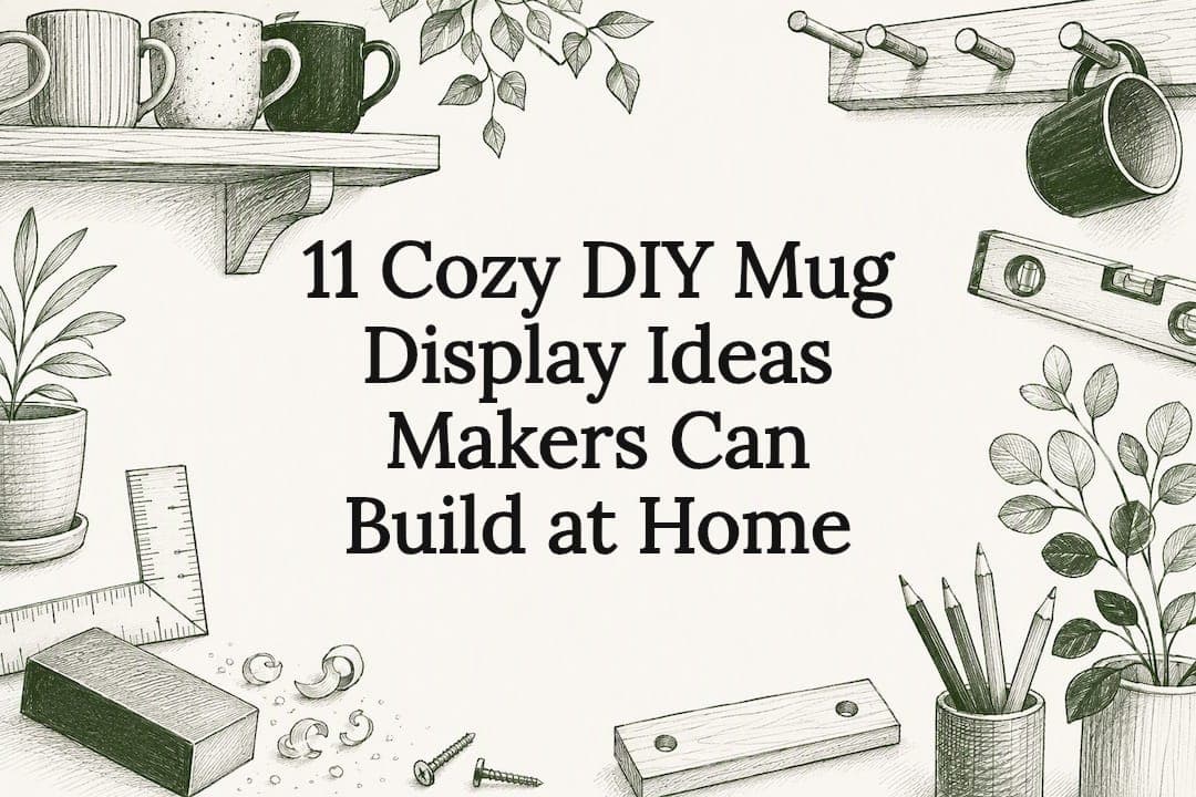 11 Cozy DIY Mug Display Ideas Makers Can Build at Home